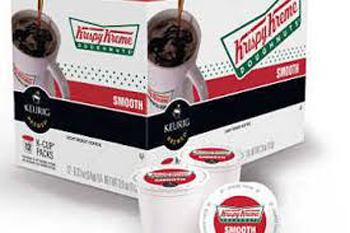 Krispy Kreme, Keurig co-branded franchise products The co-branded products will be available by the end of 2014 in select Krispy Kreme stores and grocery stores throughout the U.S., as well as on the websites of the two companies
