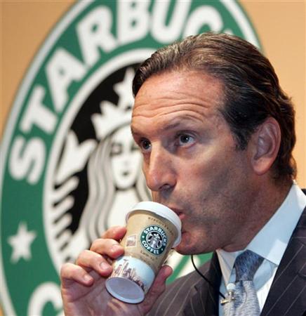 Howard Schultz CEO of Starbucks